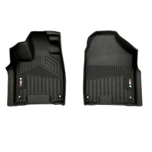 Honda Passport Floor Mats - First Row - Omac - 3D Texan Premium TPE - Black - '19-'25